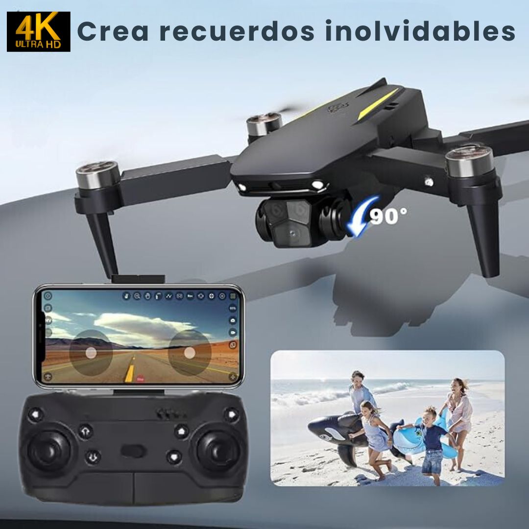 SKYFORGE® - Dron 4k + Maletín de Transporte + Batería GRATIS 🎁