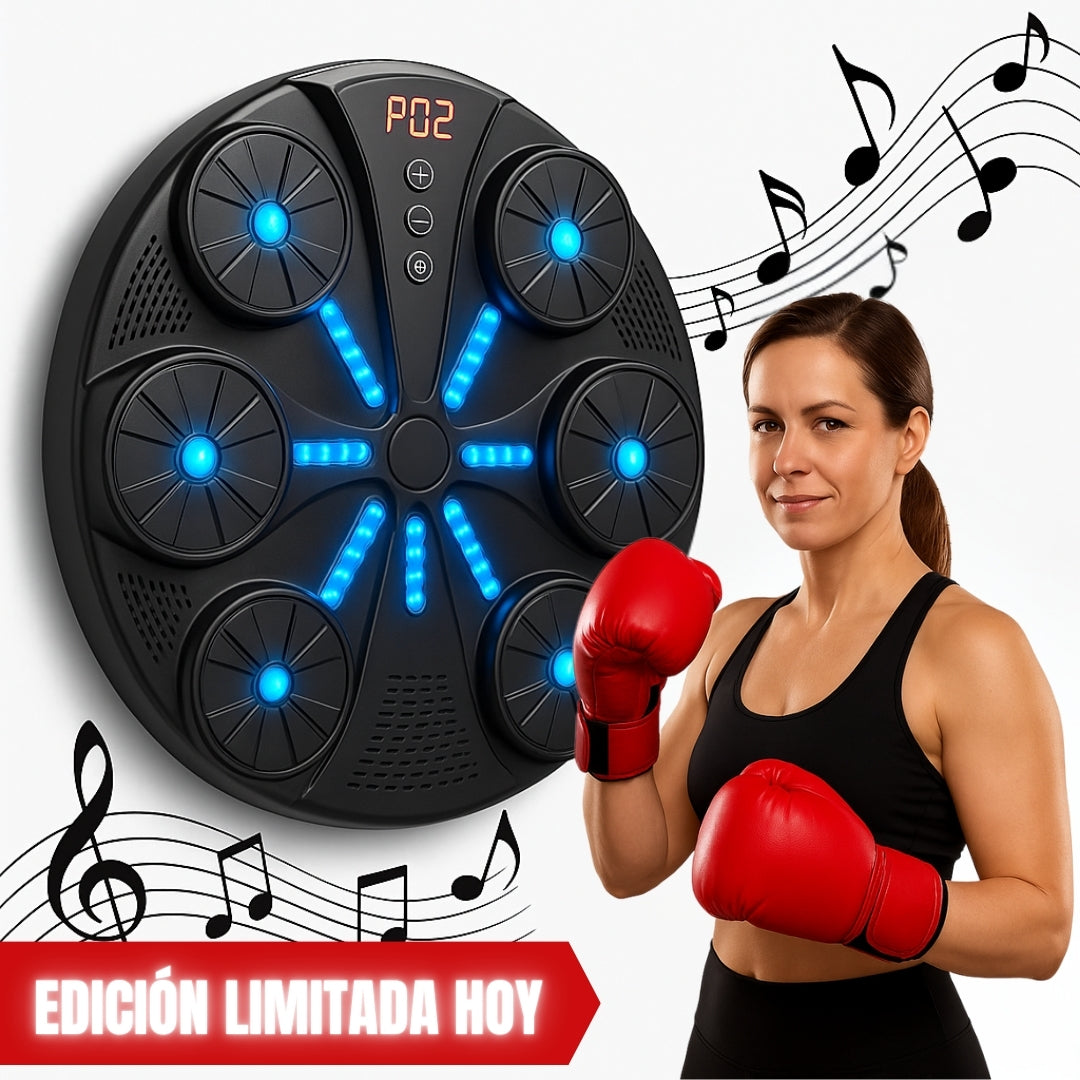 KO.PAD 2026 - Máquina de Boxeo Musical Bluetooth + Guantillas MMA Profesionales de Regalo