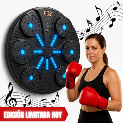 KO.PAD 2026 - Máquina de Boxeo Musical Bluetooth + Guantillas MMA Profesionales de Regalo