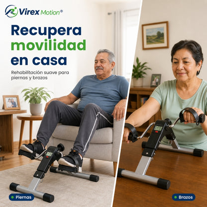 Virex Motion® – Pedalera 2 en 1 para Piernas y Brazos
