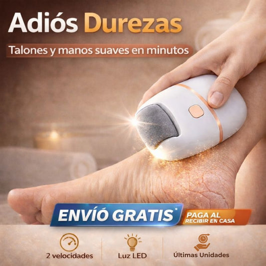 ADIÓS DUREZAS -EXFOLIANTE ELÉCTRICO PARA PIES + RECAMBIOS 🎁