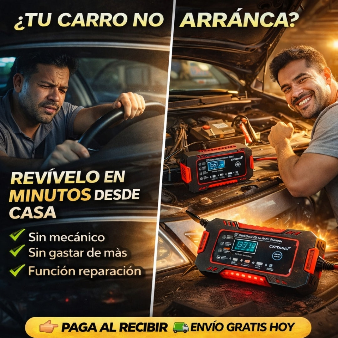 ArrancaFácil Pro 12V - BOOSTER + CARGADOR 2 en 1