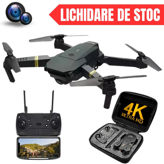 SKYFORGE® – Dron 4K + Husă de transport + Baterie GRATUITĂ 🎁