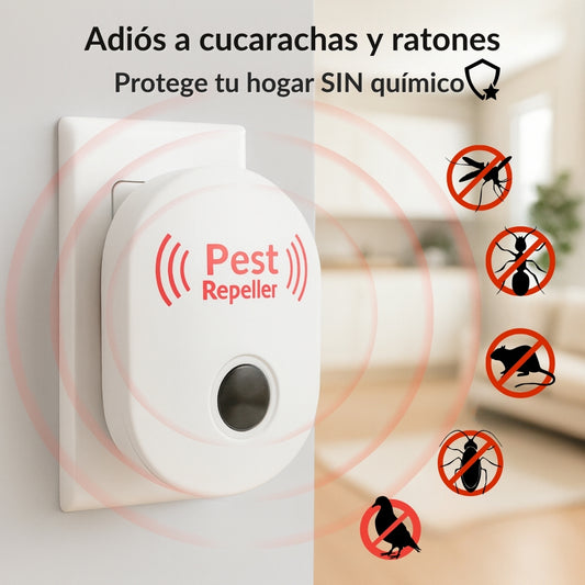 PEST REJECT - REPELENTE ULTRASÓNICO DE PLAGAS