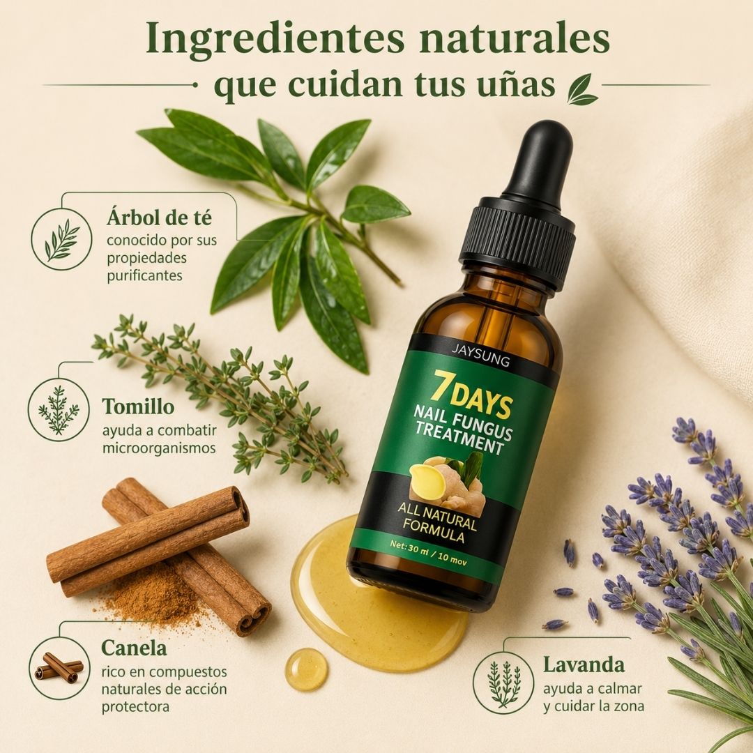 COMBO 2X1 | 7 DAYS REPARA UÑAS AMARILLAS 100% NATURAL