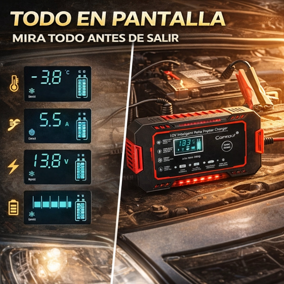 ArrancaFácil Pro 12V - BOOSTER + CARGADOR 2 en 1