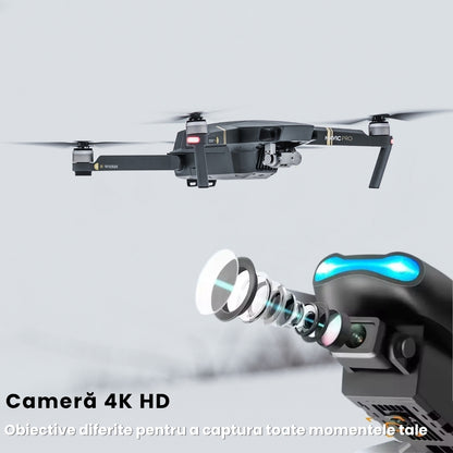 SKYFORGE® – Dron 4K + Husă de transport + Baterie GRATUITĂ 🎁