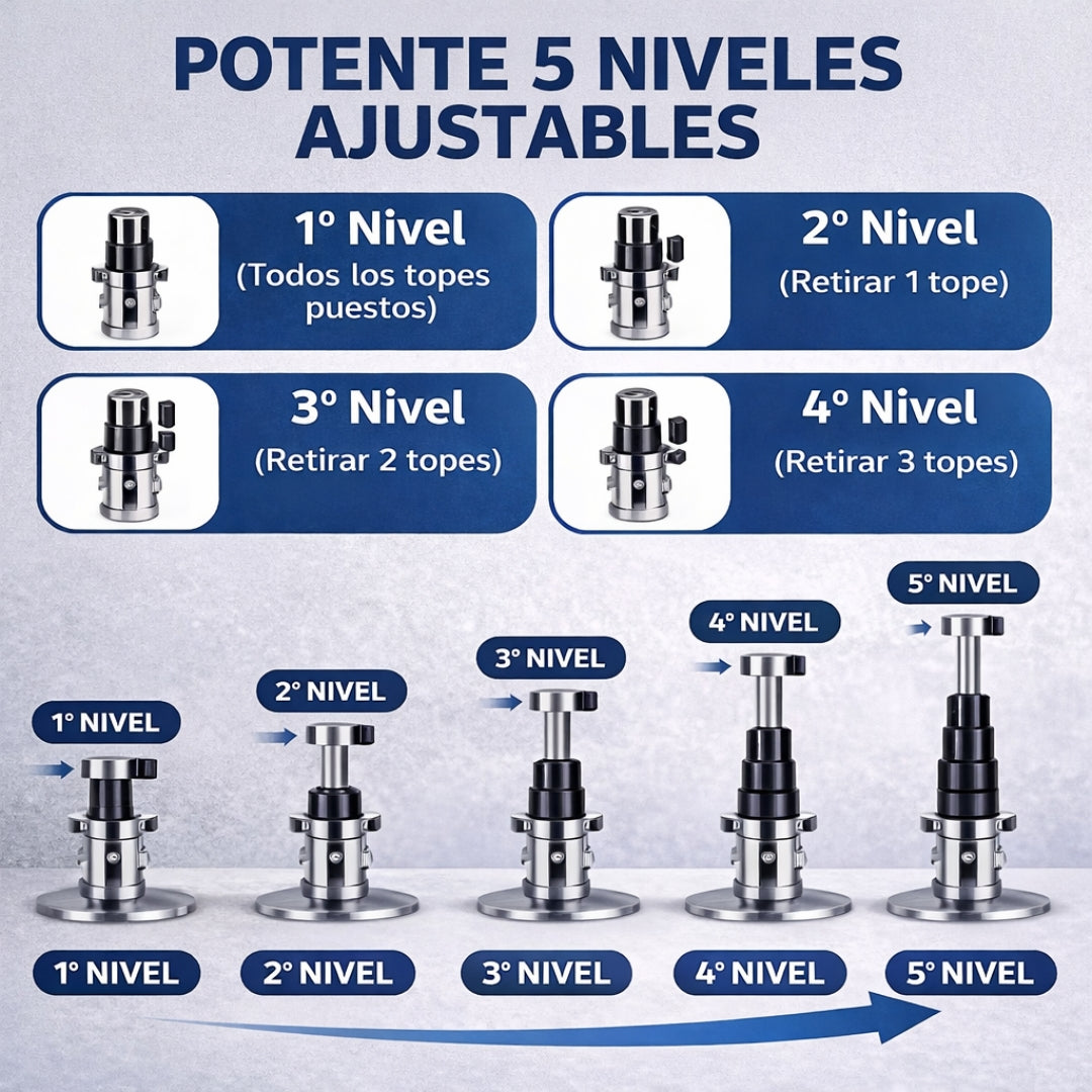 InstantFIX - Pistola Remachadora con 60 Clavos + Accesorios de REGALO 🎁