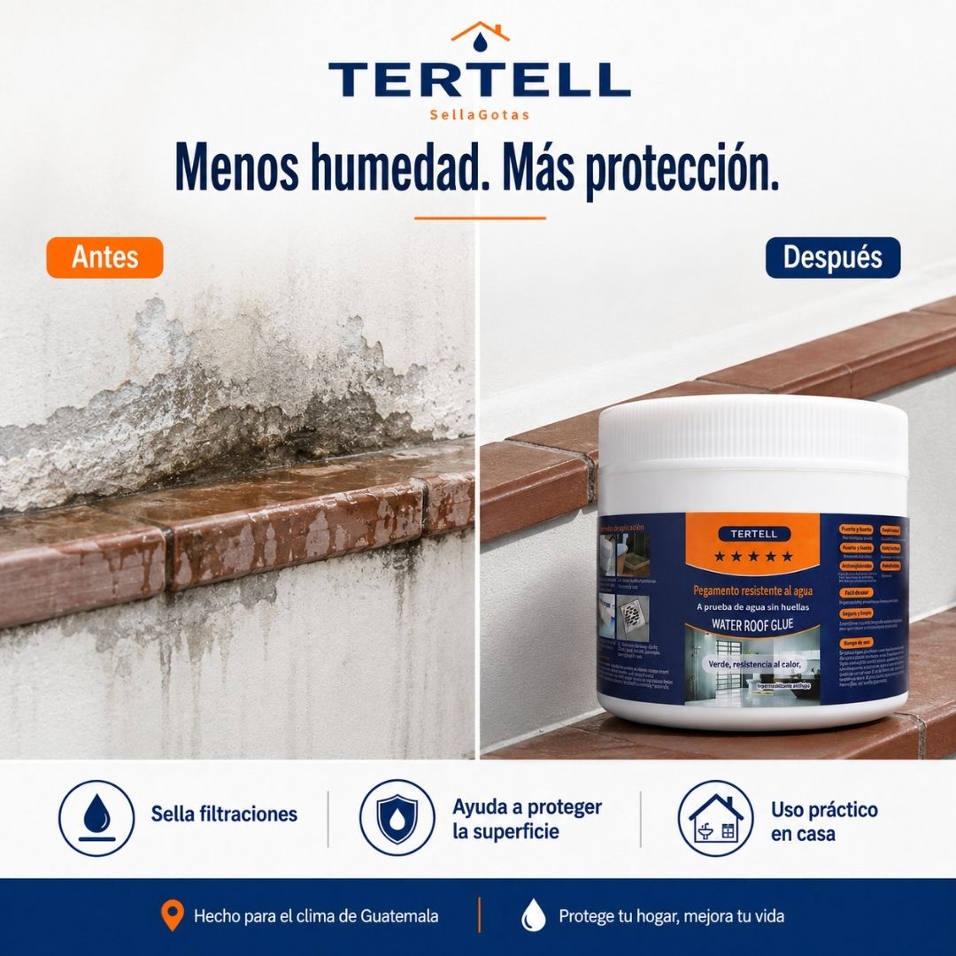 TERTELL SellaGotas™ – Impermeabilizante Antifugas