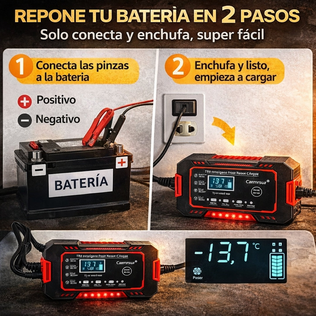 ArrancaFácil Pro 12V - BOOSTER + CARGADOR 2 en 1