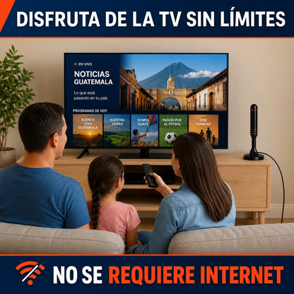 OFERTA 2X1 | Antena TV Gratis - Canales de señal abierta · Sin mensualidades