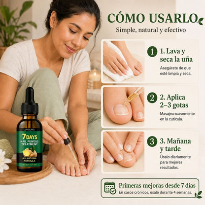 COMBO 2X1 | 7 DAYS REPARA UÑAS AMARILLAS 100% NATURAL