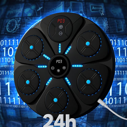 KO.PAD 2025 - Panel de Boxeo Musical Bluetooth + Guantillas MMA Profesionales de Regalo