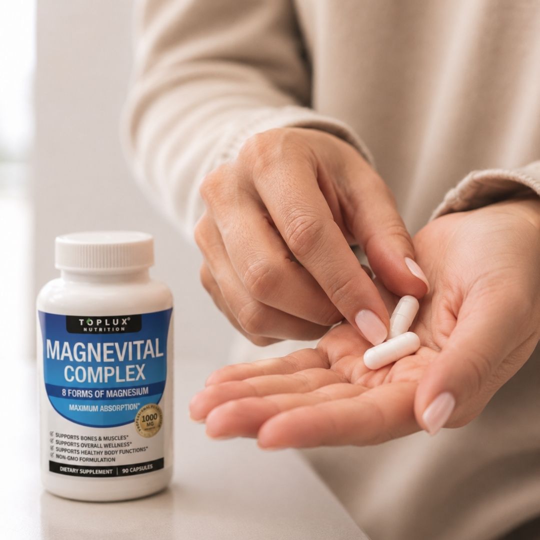 MagneVital Complex | Magnesio 1000 MG · Bienestar Femenino Diario