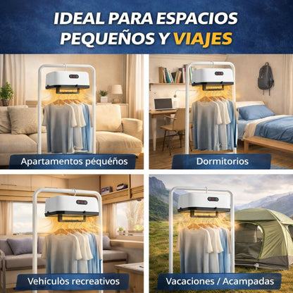 DryTech -La secadora portátil que seca tu ropa en minutos