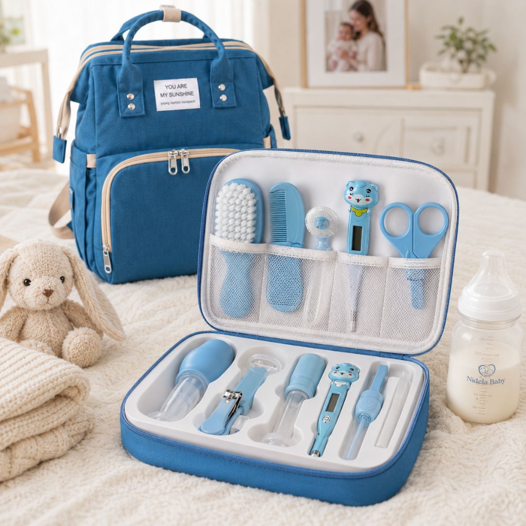 Nidela Baby™ – Mochila Pañalera 3 en 1 🎁 Kit Cuidado del Bebé™ incluido GRATIS