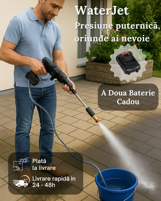 WATERJET - Pistolă de Apă cu Presiune Înaltă