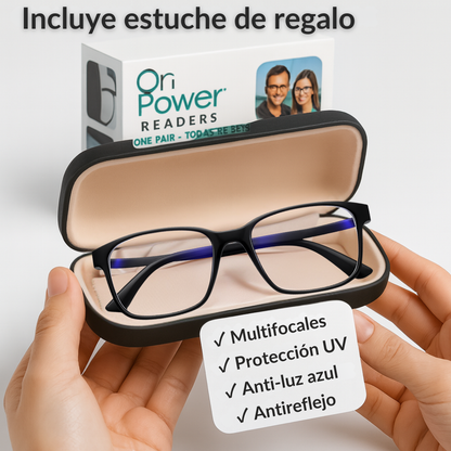 Pack Gafas Sensilens Multifocales + Fundas de Regalo