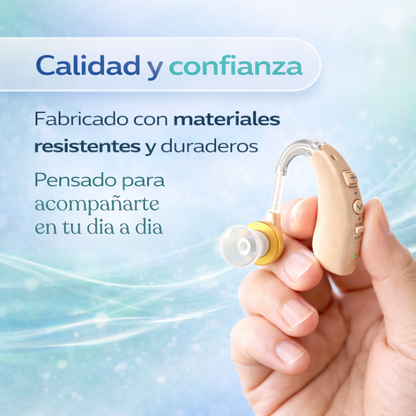 SONIVIDA | Juego de Audífonos (izq y der) en Oferta + Estuche de Transporte Gratis