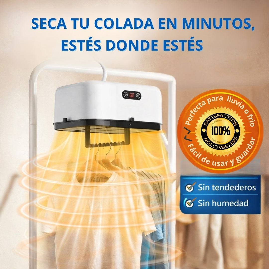 DryTech -La secadora portátil que seca tu ropa en minutos