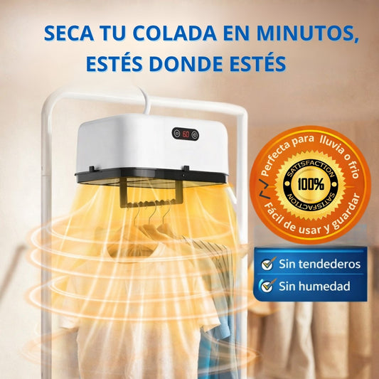 DryTech -La secadora portátil que seca tu ropa en minutos