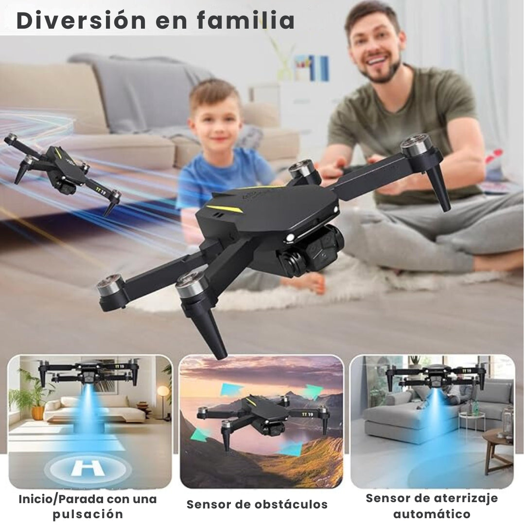 SKYFORGE® - Dron 4k + Maletín de Transporte + Batería GRATIS 🎁