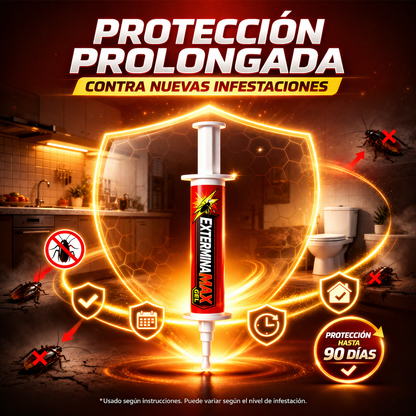 ExterminaMax | Tratamiento en Gel Matacucarachas