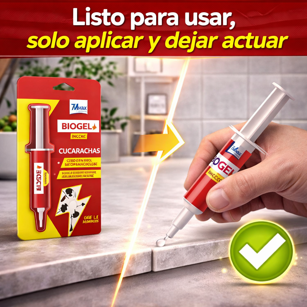 ExterminaMax | Tratamiento en Gel Matacucarachas