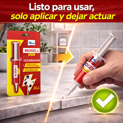 ExterminaMax | Tratamiento en Gel Matacucarachas