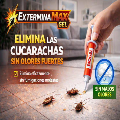 ExterminaMax | Tratamiento en Gel Matacucarachas